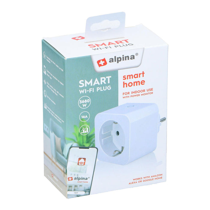 ALPINA 230V 16A Indoor Smart Plug