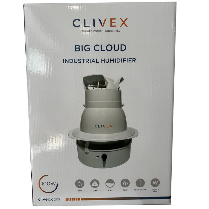 Humidificador Industrial Big Cloud CLIVEX - GrowTarraco Distribuciones SLU