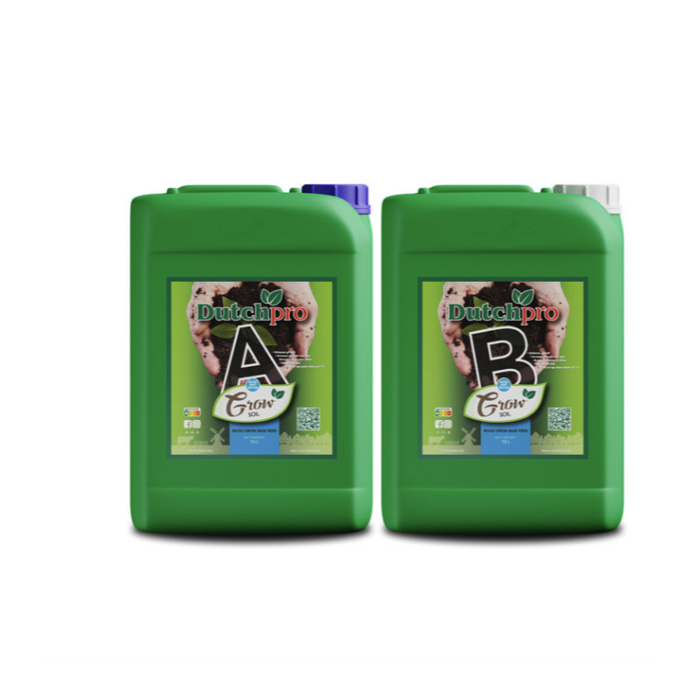 Grow Coco A+B Agua Blanda DUTCH PRO