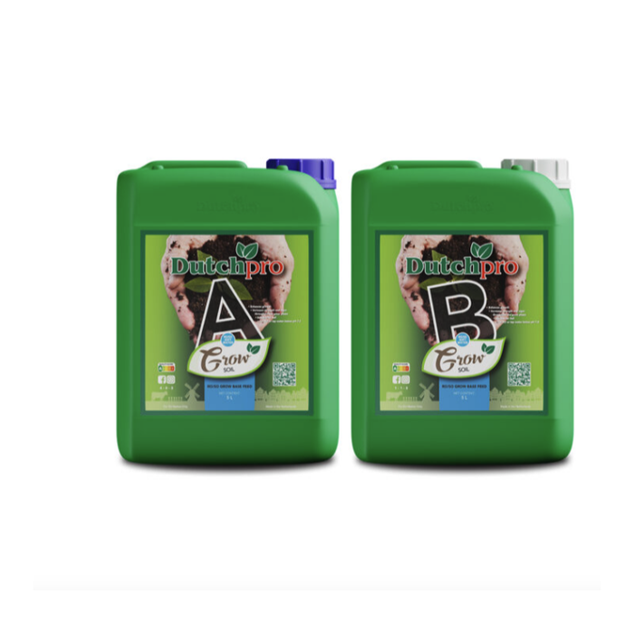 Grow Coco A+B Agua Blanda DUTCH PRO