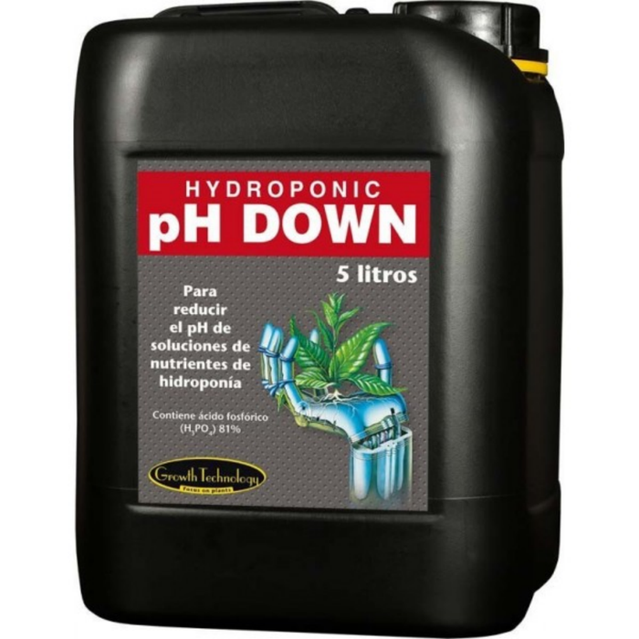 Regulador Ph Down GROWTH TECHNOLOGY